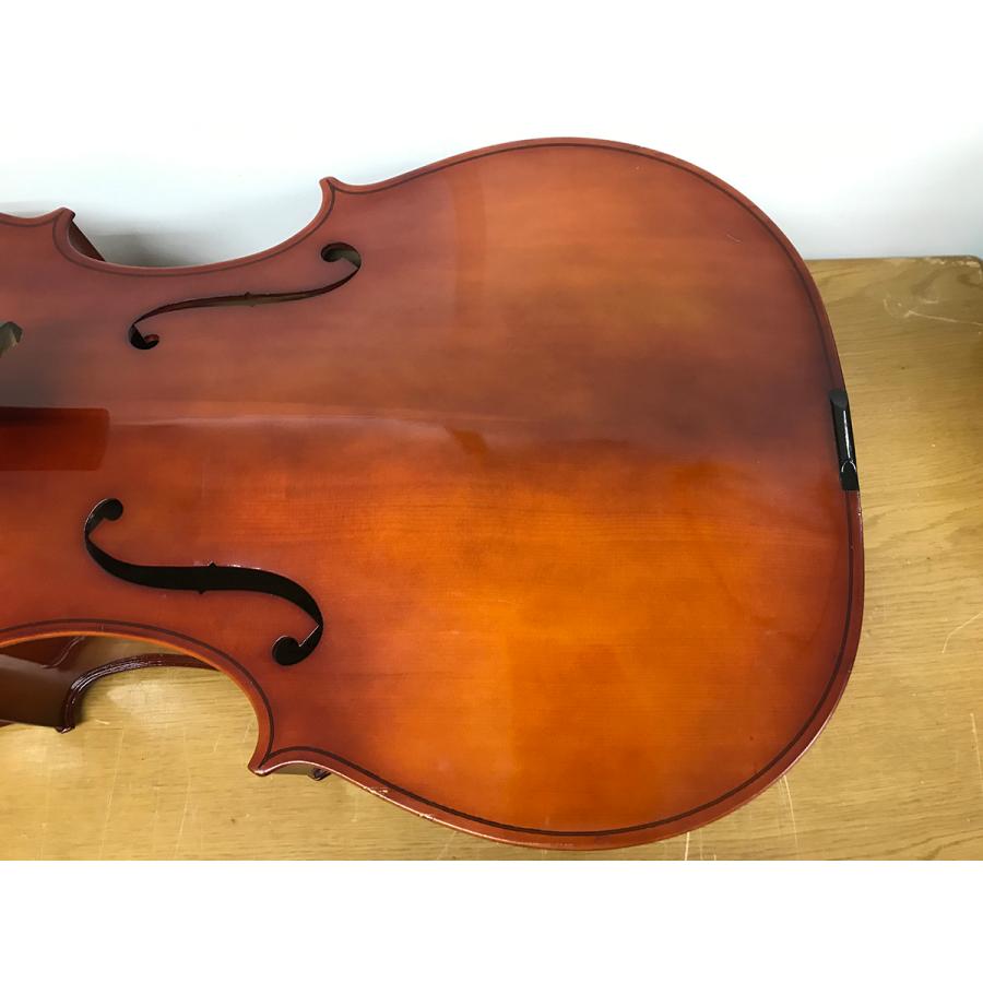 ジャンク□Carlo giordano SC-90S チェロ Cello 弦無し、現状品 ソフト