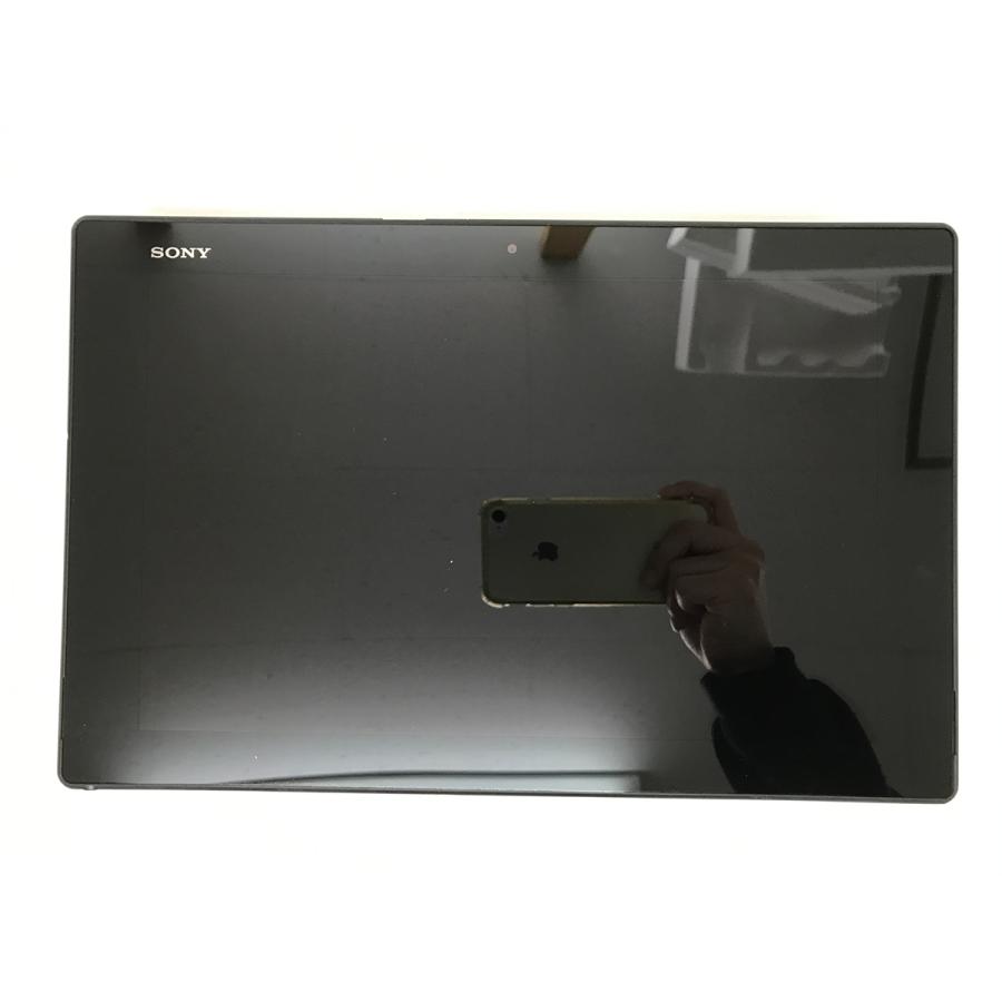 中古□Xperia Z2 Tablet Wi-Fiモデル SGP512JP/B 32G カバー欠品欠け