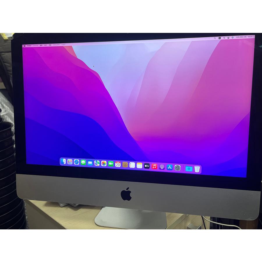 ジャンク□21.5インチ iMac A1418 [i5-7400/8GB/HDD1TB/SD/LAN/macOS