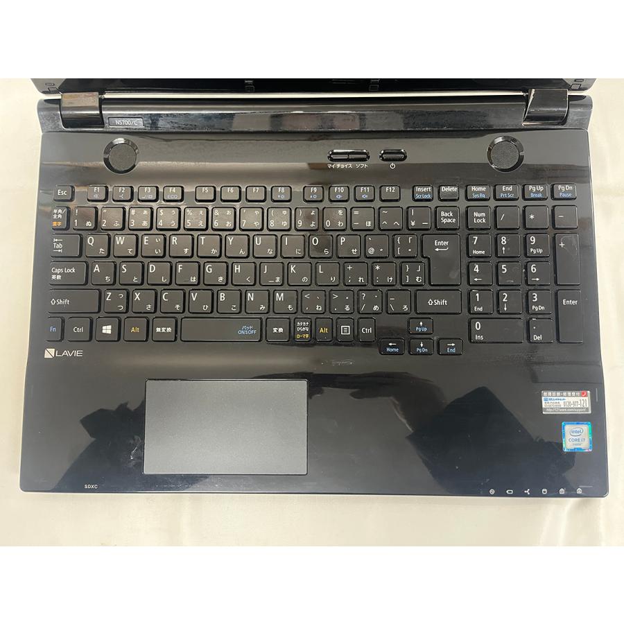 NEC Lavie NS700/E i7-6500U メモリ4GB #6644 LaVie Note Standard NEC LAVIE NS700/C 15.6型フルHD i7-6500U/8GB