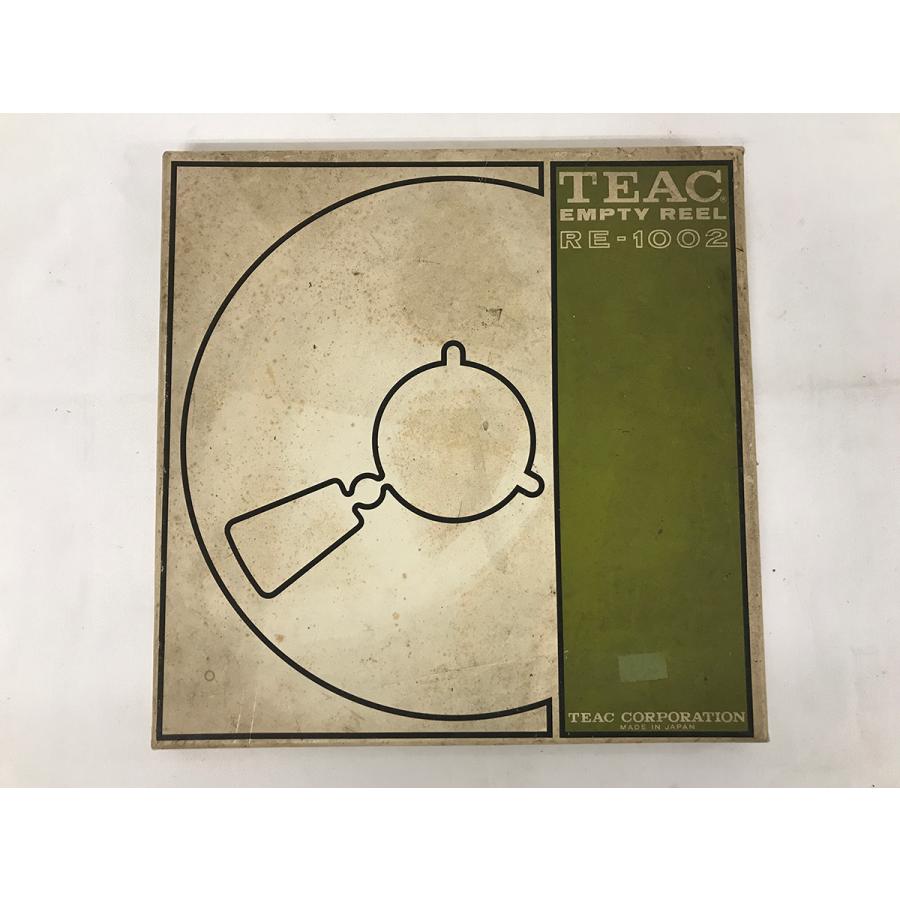 中古□TEAC EMPTY REEL RE-1002 オープンリールテープ 空リール メタル