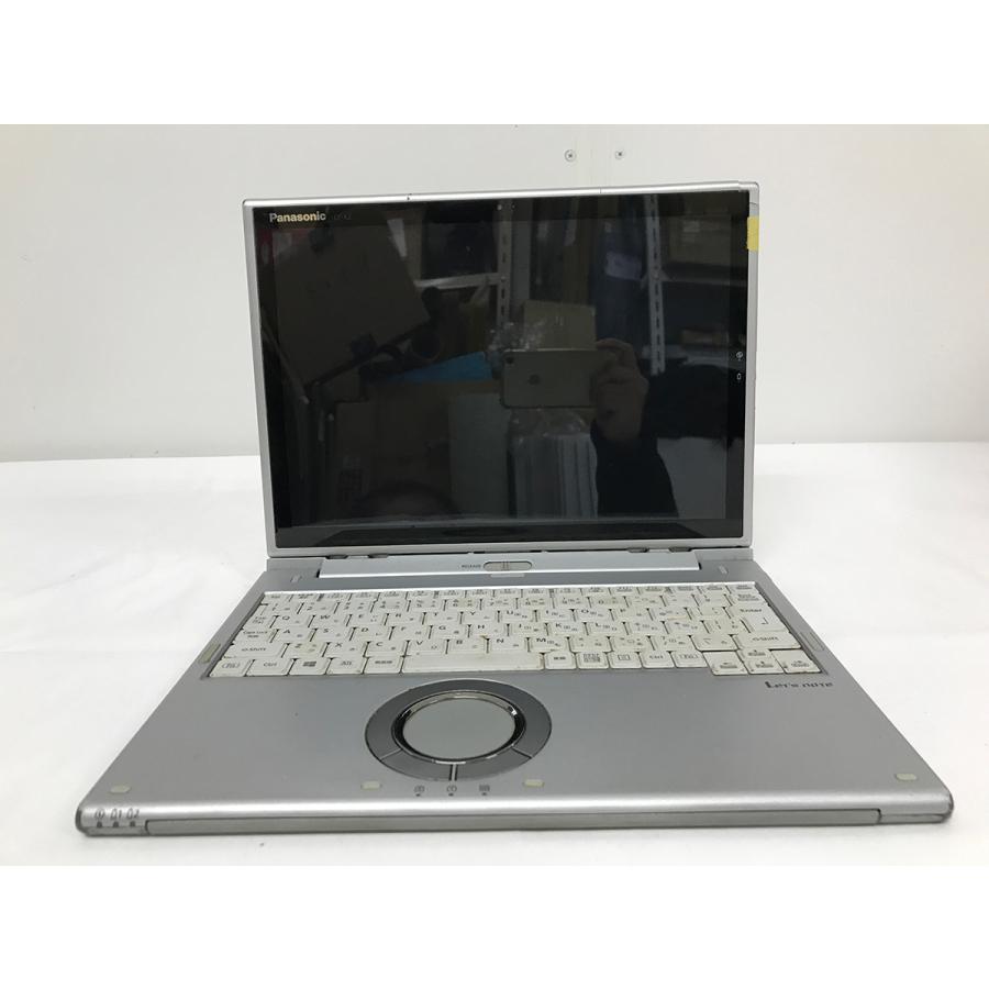 ジャンク□Let's note XZ6+VEKXZ01JS SSD無、ヒビ、破損多数 通電