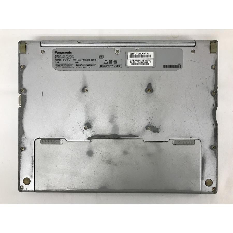 ジャンク□Let's note XZ6+VEKXZ01JS SSD無、ヒビ、破損多数 通電