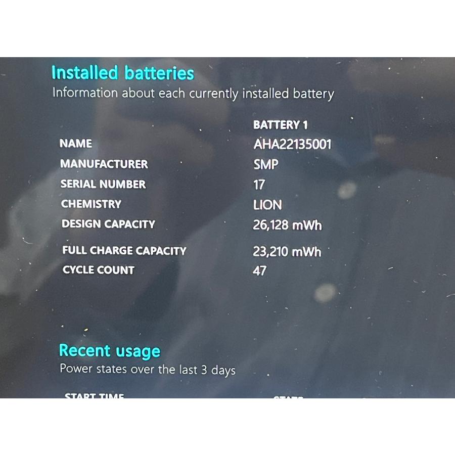 中古■Microsoft Surface Go 1824 [Pentium Gold 4415Y/8G/SSD128GB/カメラ/タッチ] KB付 外装ヒビ歪み★送料無料の画像