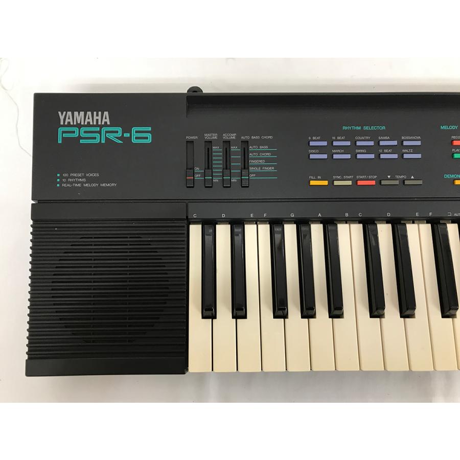 中古□YAMAHA PSR-6 ヤマハ キーボード 本体のみ 動作OK AC欠品☆送料