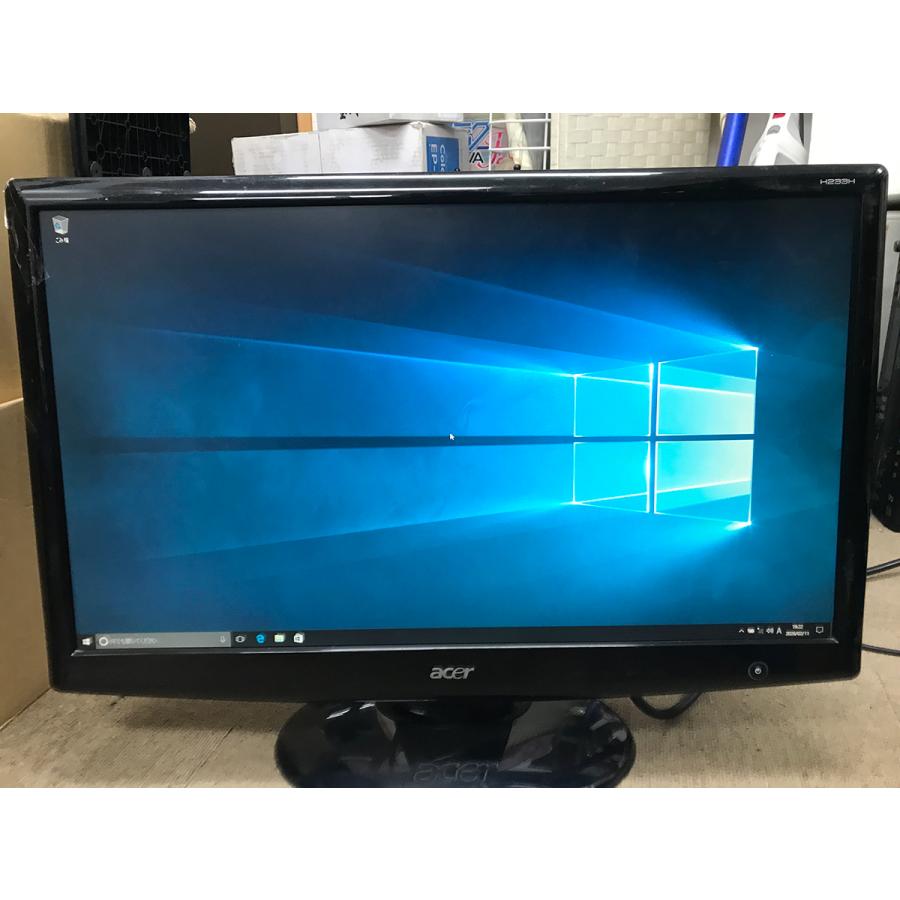 中古□23インチ acer H233H DVI/VGA/HDMI 液晶モニター 通電・液晶表示