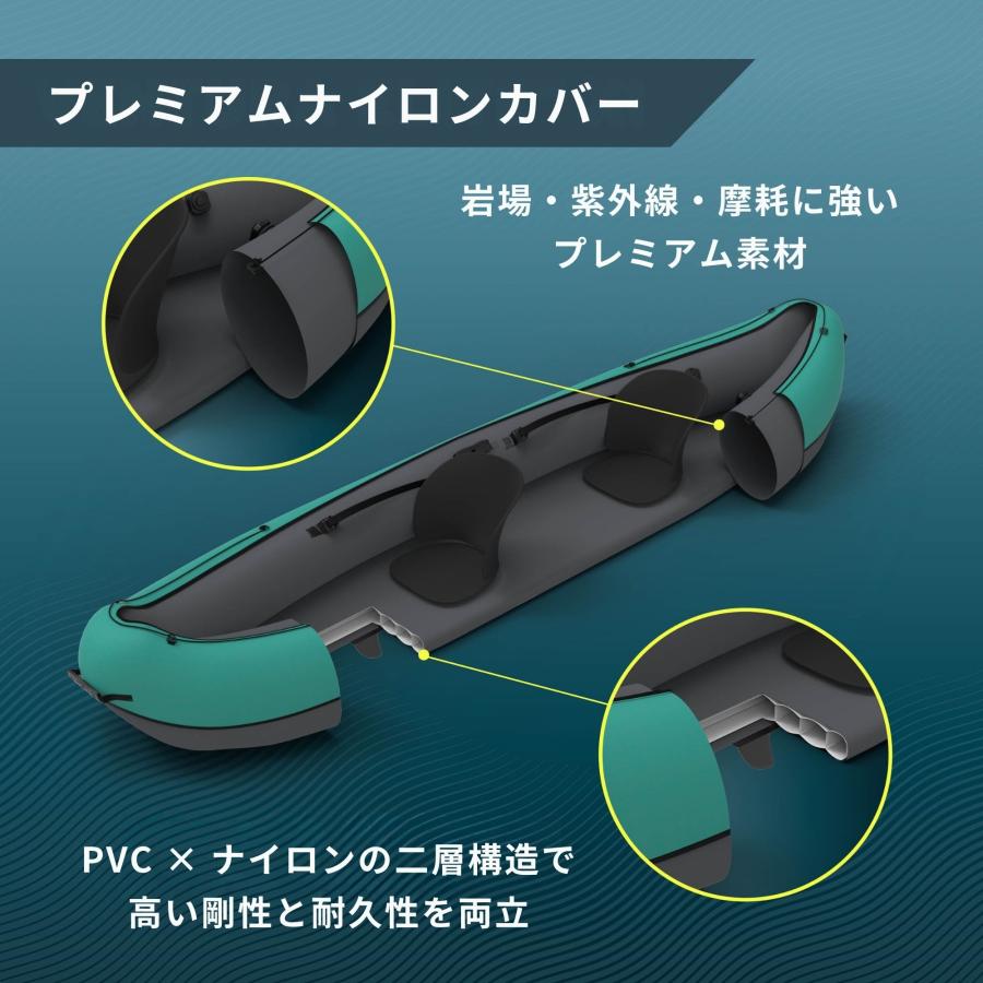 Bestway Hydro-Force Ventura Elite X1 インフレータブルカヤック 1人