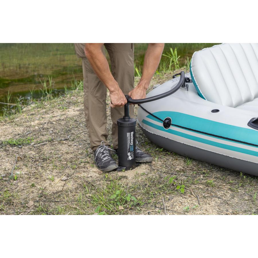 Bestway Hydro-Force Adventure Elite X5 ボートセット 5人用 5人乗り インフレータブルボート ゴムボート ポンプ 釣り ベストウェイ 3.64m x 1.66m 65159の画像