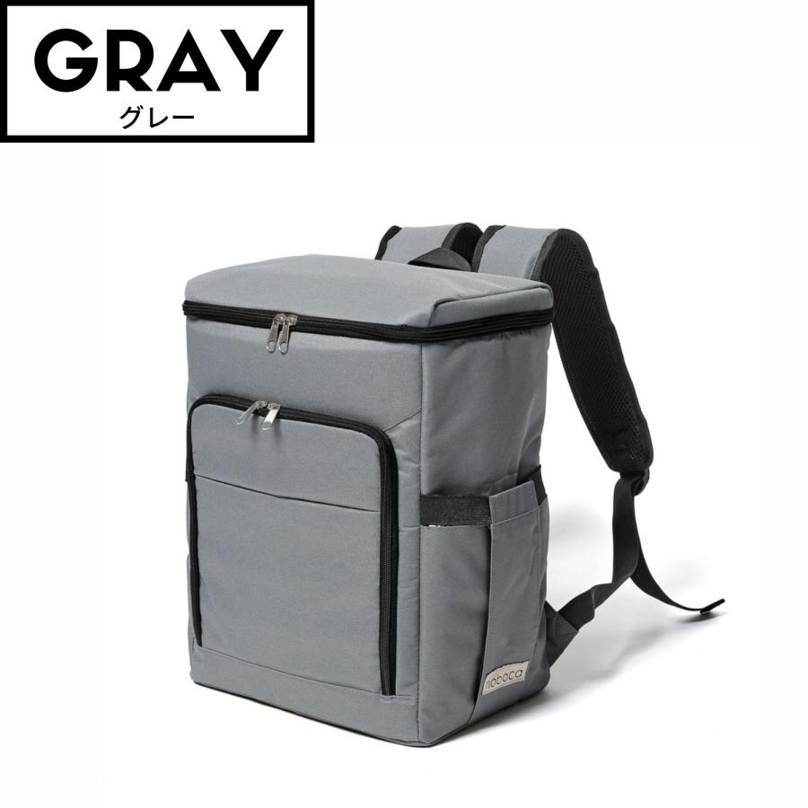 rioboca リュック型保冷バッグ 保温 保冷リュック 22L 買い物
