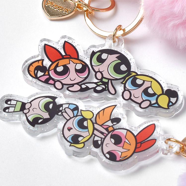 flapper_bags キーホルダー パワーパフガールズ キャラクター かわいい