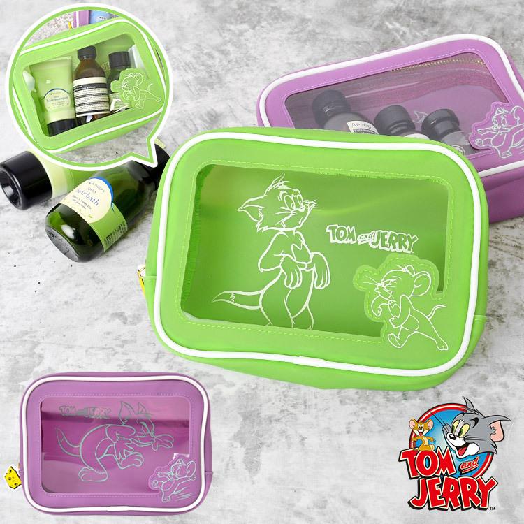 トムとジェリー ポーチ 小物入れ 大きめ 化粧ポーチ 高校生 クリアポーチ ビニールポーチ マルチポーチ 筆箱 トラベルポーチ コスメポーチ メイクポーチ 旅行 Hauhau 通販 Paypayモール