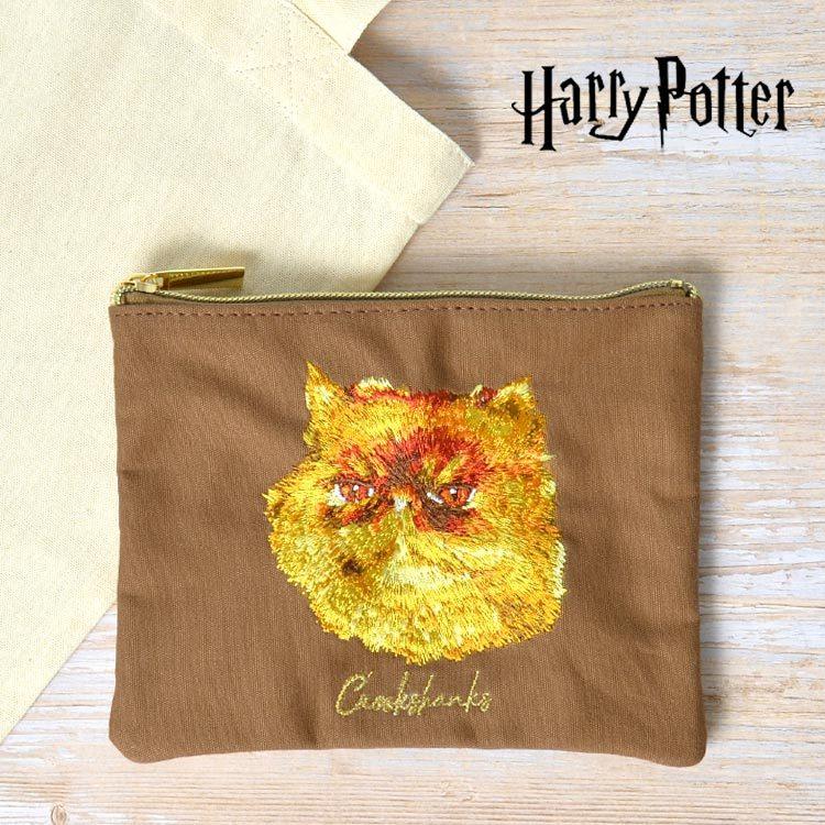 ハリーポッター ポーチ 小物入れ 可愛い ミニポーチ ハリー ポッター グッズ クルックシャンクス ハーマイオニー 猫 ねこ 刺繍 携帯用 コスメポーチ 化粧ポーチ Hauhau 通販 Paypayモール