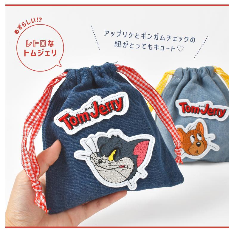flapper_bags 巾着袋 トムとジェリー ポーチ 小さい キャラクター