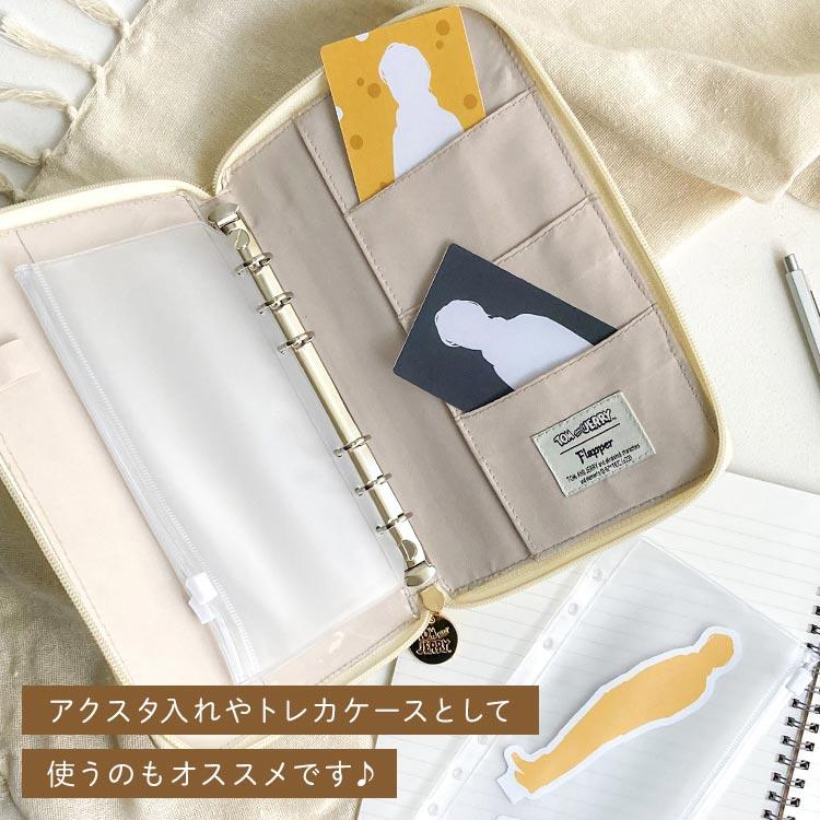 flapper_bags マルチケース 通帳 母子手帳ケース トムとジェリー お薬