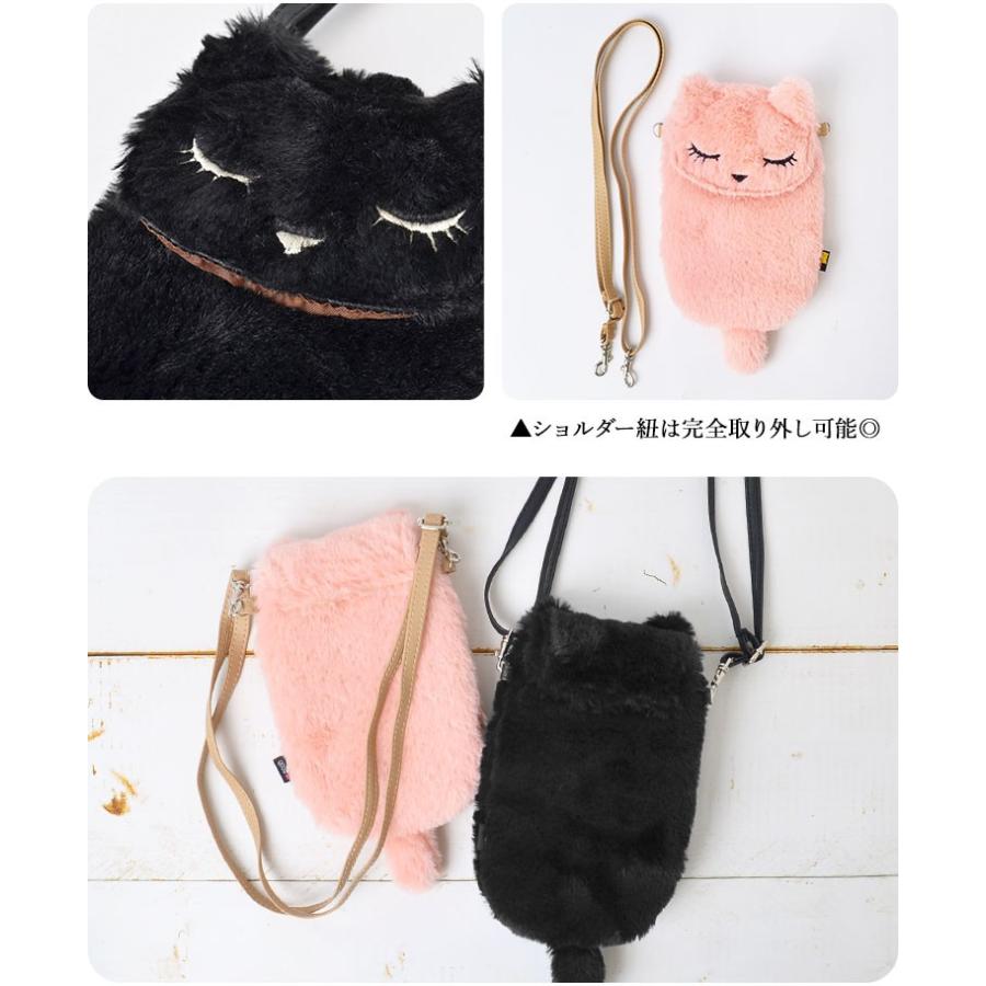 スマホポーチ レディース かわいい ぬいぐるみ スマホ入れ おすましプーちゃん ネコ 猫 ショルダーバッグ キッズ 子供 ミニショルダー Adc P198080 Hauhau 通販 Yahoo ショッピング