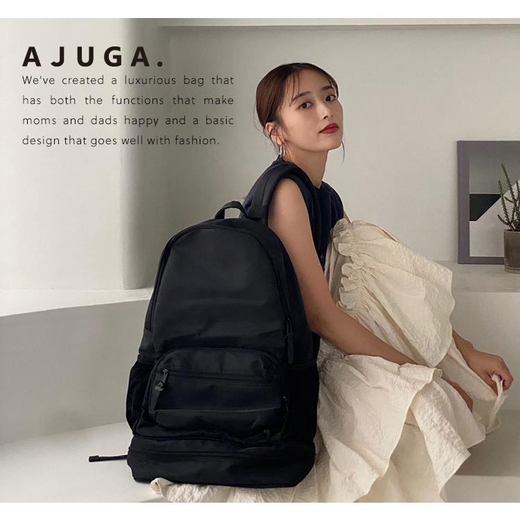 リュック Ajuga マザーズバッグ 三越伊勢丹コラボ アジュガ リュックサック 軽量 大容量 2層式 ママバッグ バックパック 近藤千尋プロデュース 撥水 軽い Ajuga Hauhau 通販 Yahoo ショッピング