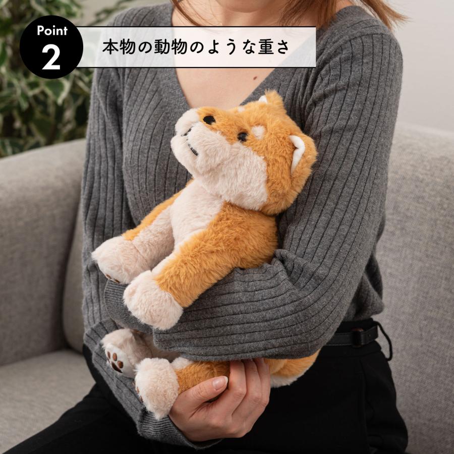 東谷 むぶまる ぬいぐるみ 犬 猫 かわいい 癒し 可動 動く 自立 癒されアニマル イヌ ネコ リアル 動物 大人 子供 高齢者 hauhau - 通販 - Yahoo ショッピング