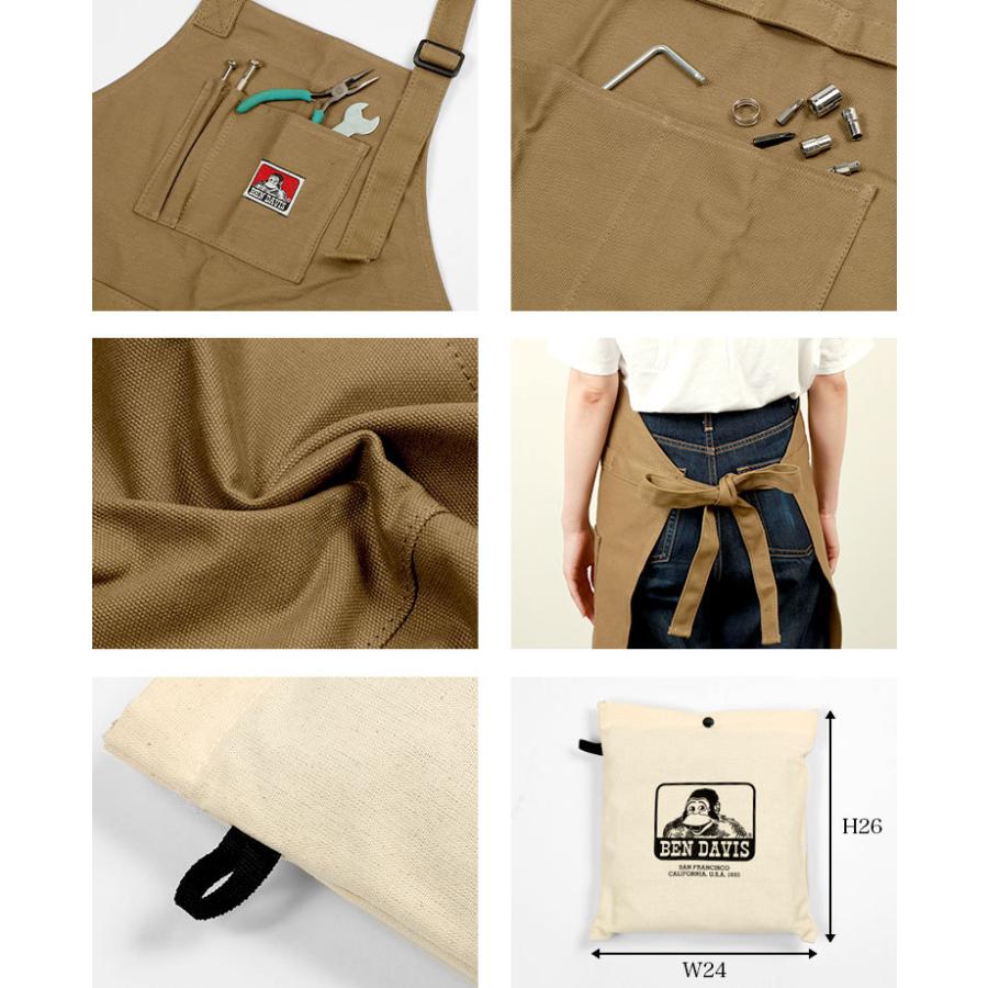 BEN DAVIS エプロン キャンプ TOOL APRON ベンデイビス デイジー