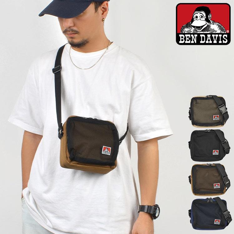 ショルダーバッグ Ben Davis ミニショルダー ベンデイビス レディース メンズ 斜めがけ さめ おしゃれ かっこいい シンプル メッシュバッグ 黒 ブラック Ben w10 Hauhau 通販 Yahoo ショッピング