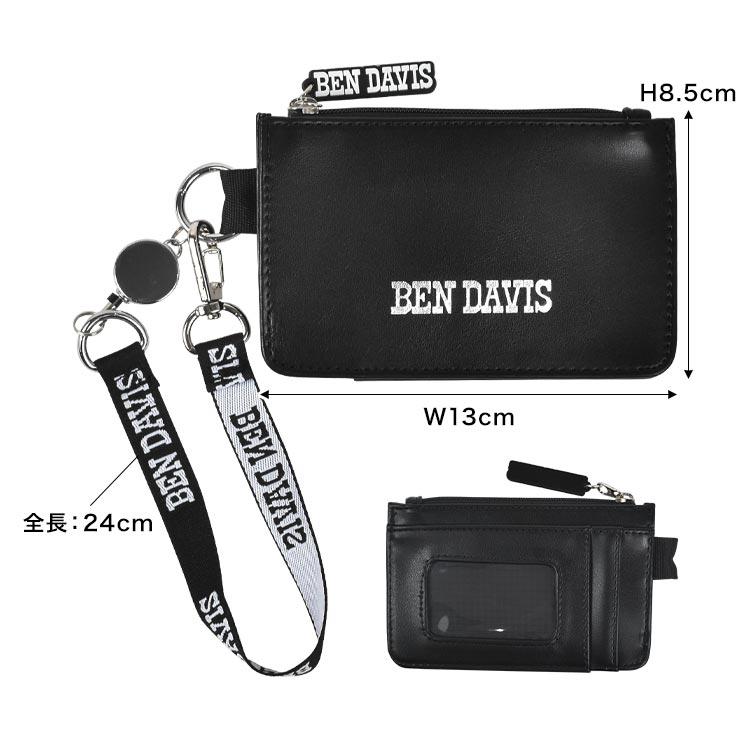 BEN DAVIS（ベンデイビス） パスケース リール付き 小銭入れ ブランド