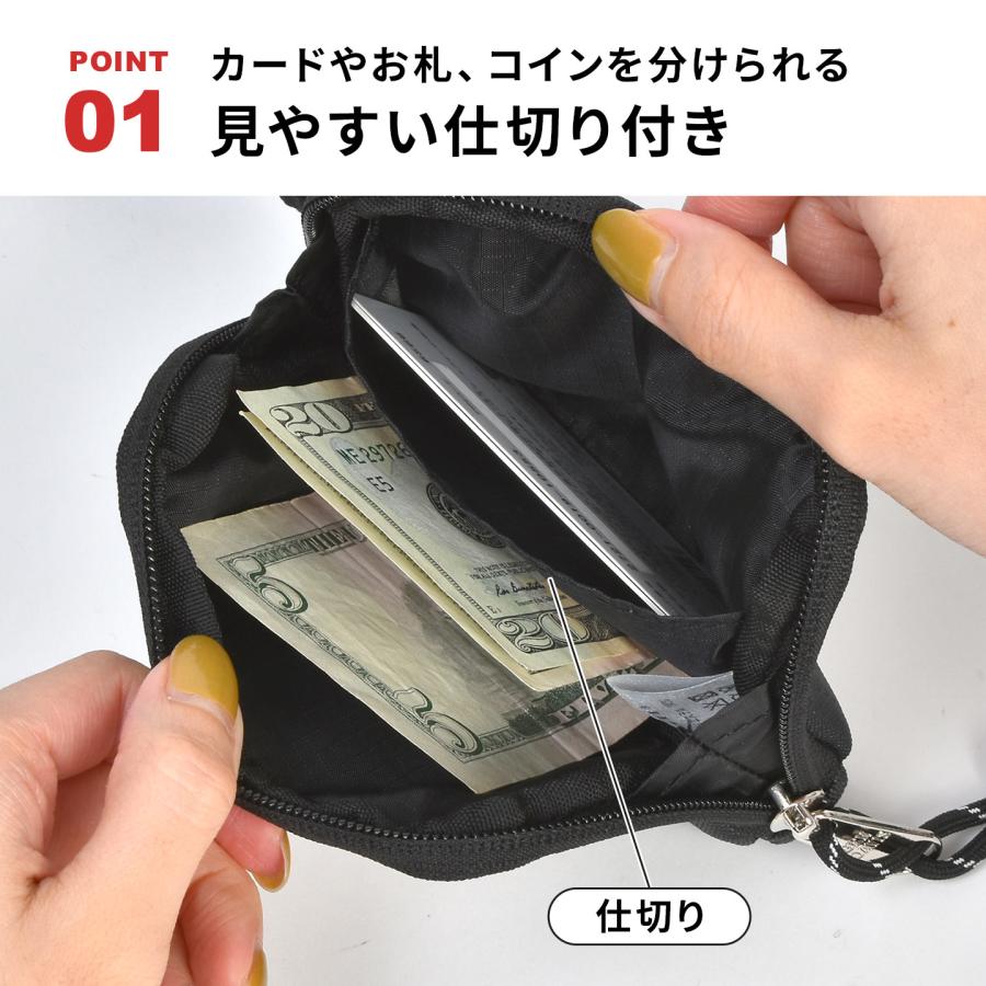 BEN DAVIS（ベンデイビス） 財布 メンズ コンパクト 紐付き ストラップ
