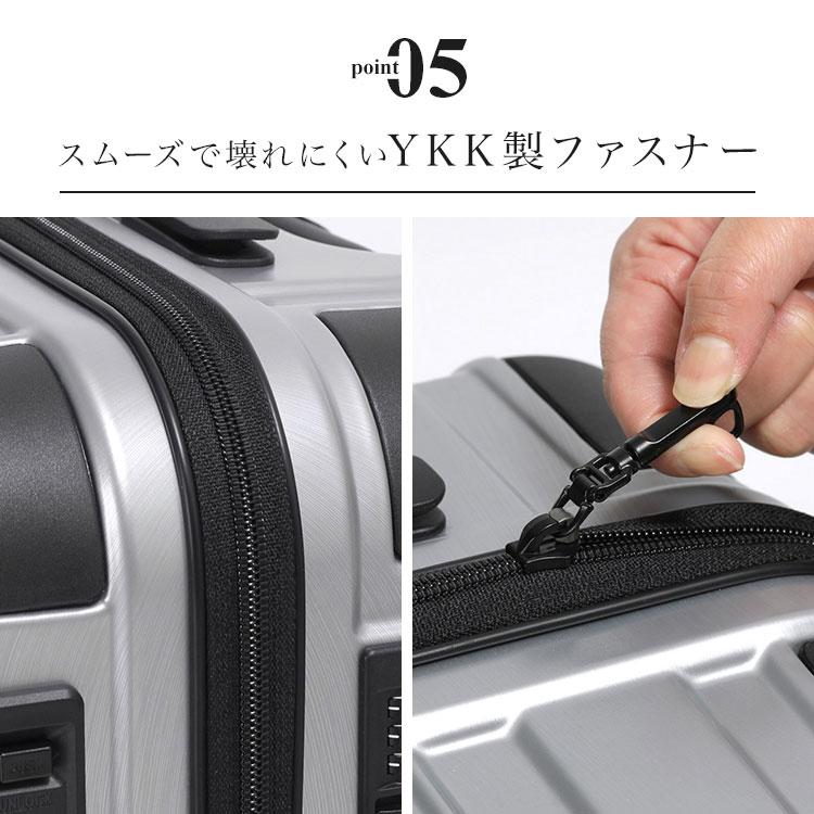 BERMAS スーツケース バーマス 57L Mサイズ 中型 ヘリテージ3 60541 ファスナータイプ TSロック 大容量 3泊 4泊_10
