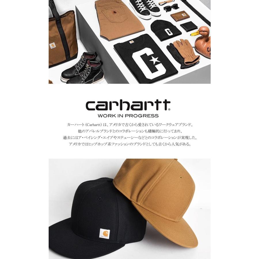キャップ carhartt カーハート ashland cap ブラウン 黒 ブラック ベージュ キャンバス レディース メンズ 帽子 101604｜hauhau｜02
