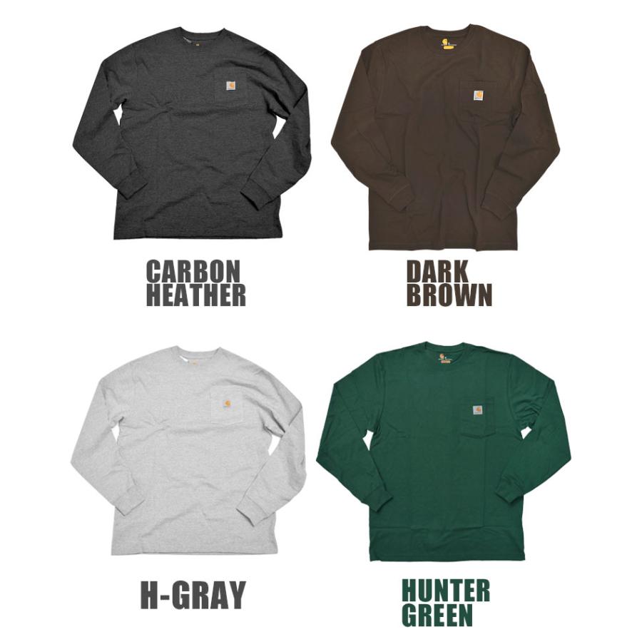 Carhartt Tシャツ 長袖 carhartt カーハート ロンT ポケット Carhartt Tシャツ 長袖 carhartt カーハート ロンT ポケット