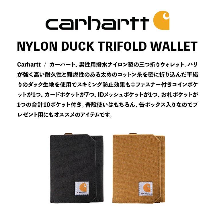 Carhartt 三つ折り財布 カーハート carhartt ブランド メンズ 撥