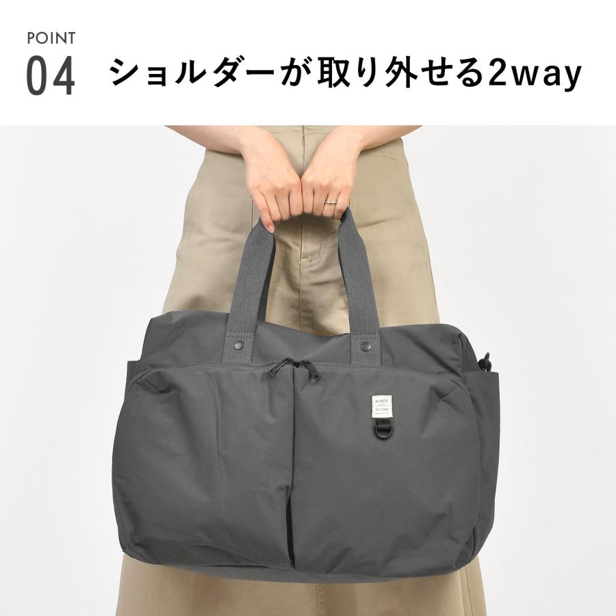 anello（アネロ） ボストンバッグ レディース 大容量 旅行 軽量 撥水
