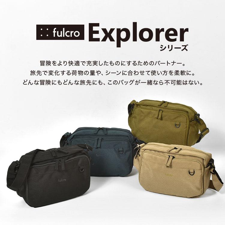ショルダーバッグ 斜めがけ メンズ fulcro フルクロ Explorer fma-0012