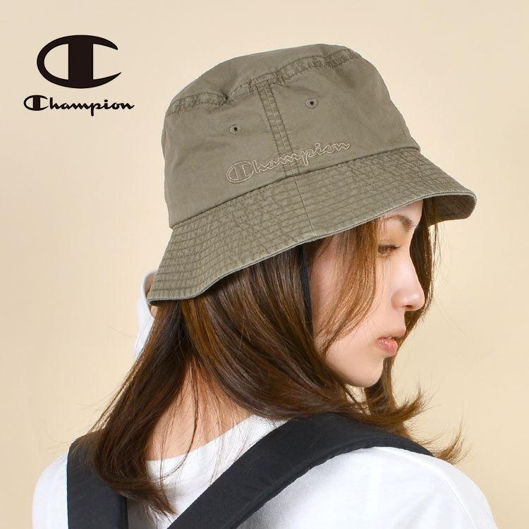 champion チャンピオン 帽子 アウトドアハット レディース - 帽子