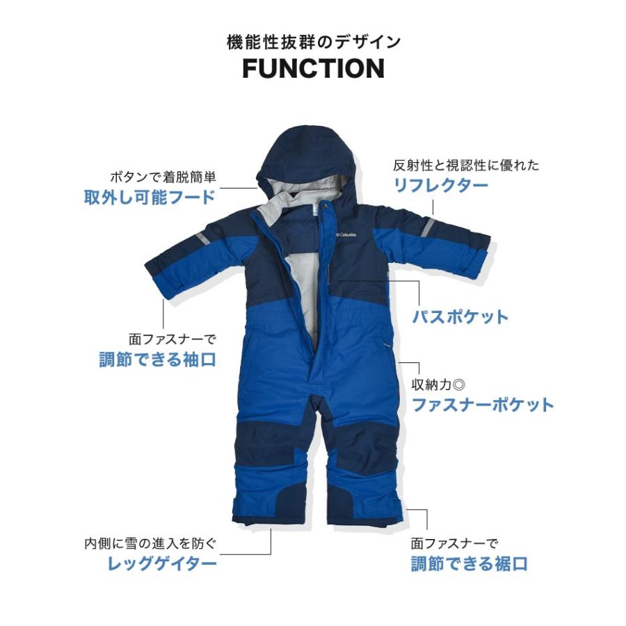 Columbia ジャンプスーツ ベビー コロンビア SC9036 バガ3スーツ