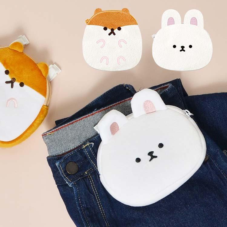 移動ポケット 幼稚園 小学生 ポケットポーチ 女の子 かわいい キッズ ハンカチ ポケットティッシュポーチ どこでもポッケ マルチ