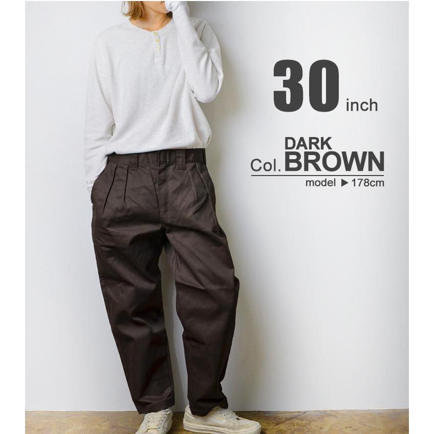 得価安い ディッキーズ レディース ディッキ族 黒 ベージュ 茶 シンプル Hauhau 通販 Paypayモール ワークパンツ メンズ Dickies チノパン ズボン パンツ テーパード おしゃれ シルエット 2タック 正規品即納