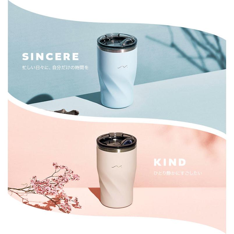 DOSHISHA（ドウシシャ） マグカップ 蓋付き ステンレス 大容量 保温