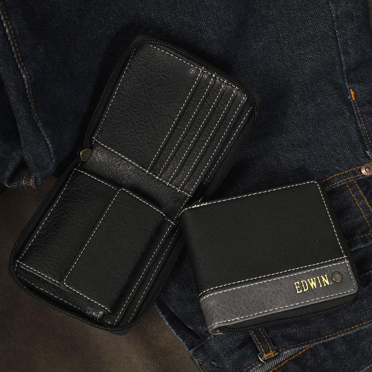 二つ折 、leeway様 Lee 財布 メンズ 二つ折り財布 おしゃれ メンズ財布 大きめ 黒