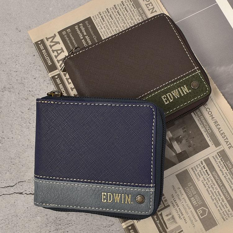 二つ折 、leeway様 楽天市場】二つ折り財布 メンズ ファスナー Lee リー クロス