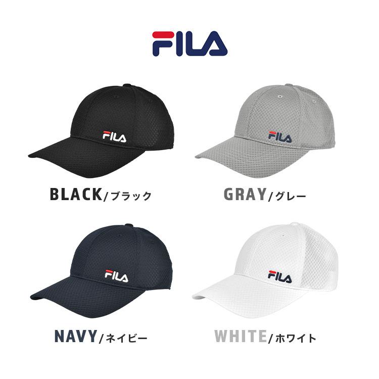 ★新品★速乾‼︎FILAメッシュテニスキャップホワイト＆ネイビーSサイズ2個セット FILA（フィラ） メッシュキャップ メンズ ブランド 水で濡らして被れる