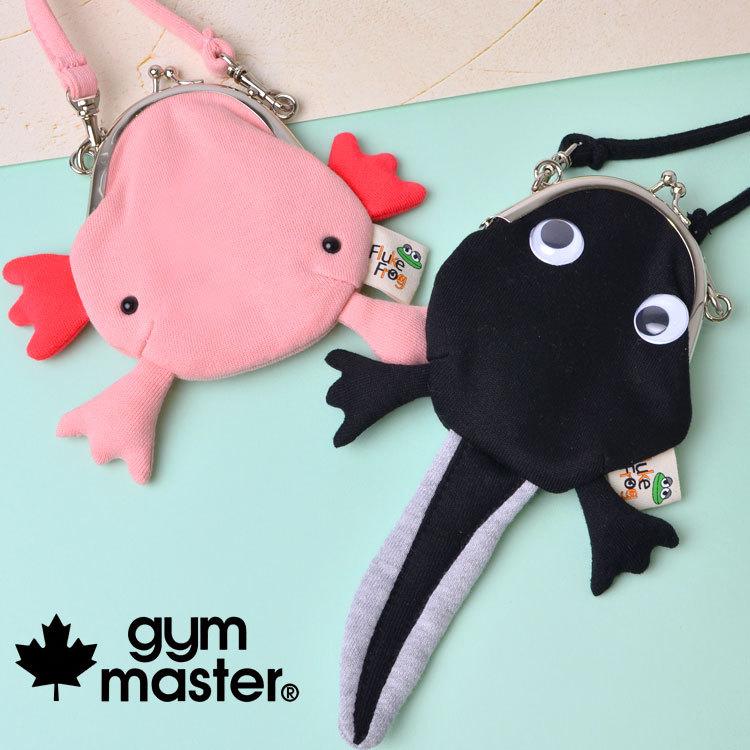 ポシェット Gym Master ジムマスター おたまじゃくし ウーパールーパー がま口 ポーチ キッズ レディース 斜めがけ 軽量 ミニポーチ 子供 こども 小銭入れ ベビー キッズ マタニティ