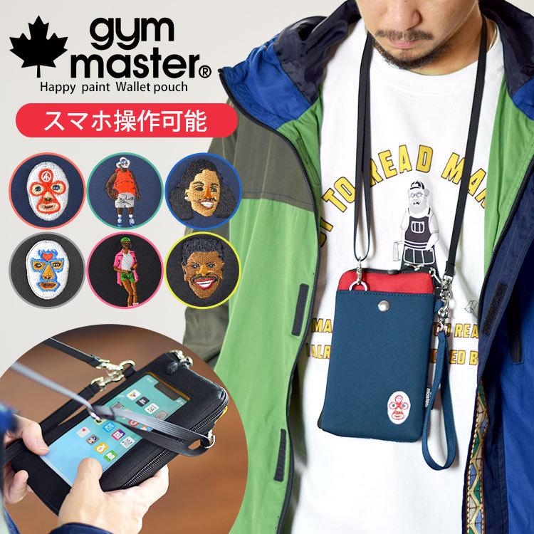 スマホポーチ 入れたまま Gym Master ジムマスター 入れたまま操作 縦型 軽量 首掛け可能 スマホケース 2way スマホポシェット メンズ レディース 柄 面白い Hauhau 通販 Paypayモール