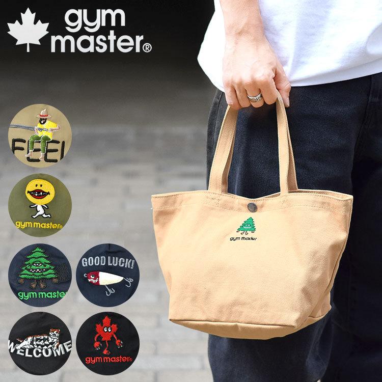 ミニトートバッグ Gym Master ジムマスター キャンバス ミニ トートバッグ おしゃれ モンスター 刺繍 7l 軽量 軽い ランチトート 小さめ レディース メンズ Hauhau 通販 Paypayモール