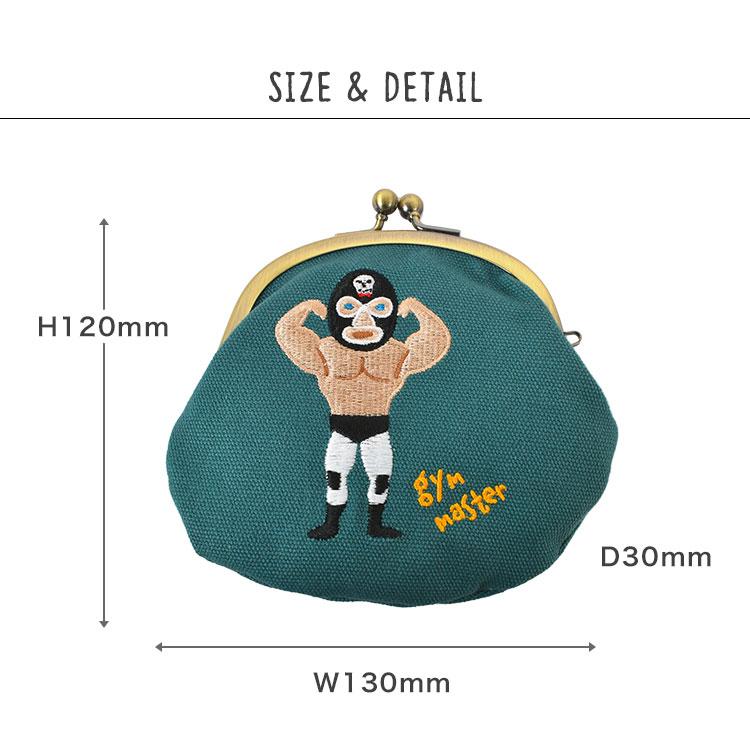 gym master（ジムマスター） がま口 小銭入れ コインケース ミニ財布