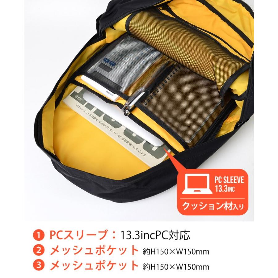 リュック 通学 高校生 撥水 Healthknit ヘルスニット HKB1156 レディース メンズ おしゃれ 大容量 軽量 リュックサック 13L 送料無料｜hauhau｜11