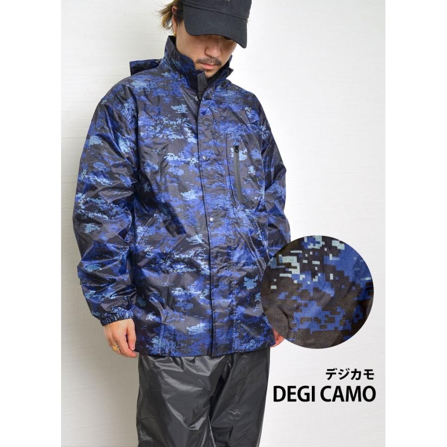 カジメイク レインウェア 上下 レインウェア メンズ レインスーツ