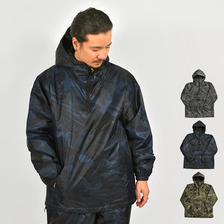 yakiyagiさんさ専用 カジメイク ヤッケ メンズ 作業着 中綿 キルト ハーフジップ