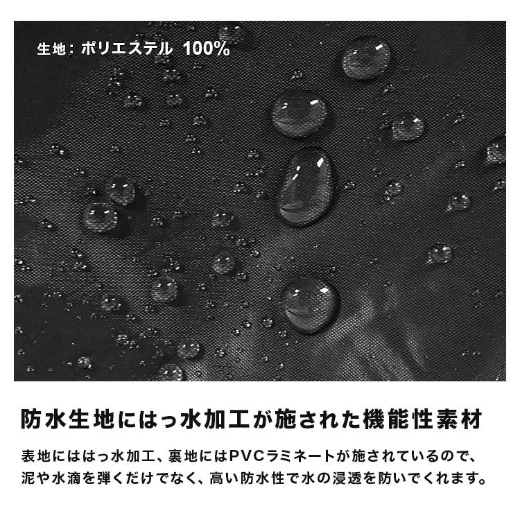 足カバー 防水 作業 雪よけ 大人 撥水 防汚 スノーカバー レッグカバー ブーツカバー フットカバー 脚絆 登山 キャンプ 通勤 リフレクター 黒 紺 シルバー｜hauhau｜07