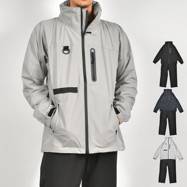 カジメイク レインウェア 上下セット メンズ S M L LL 3L 4L 5L F-001