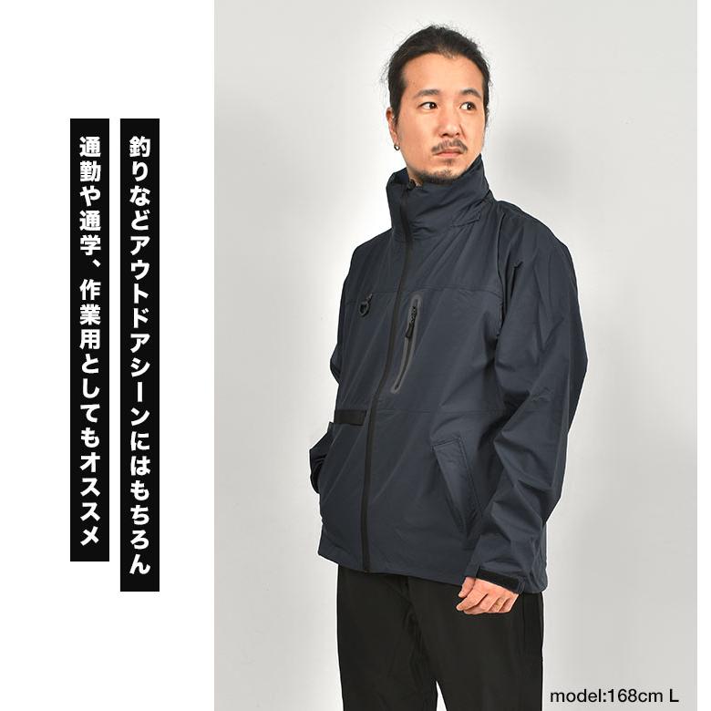 カジメイク レインウェア 上下セット メンズ S M L LL 3L 4L 5L F-001