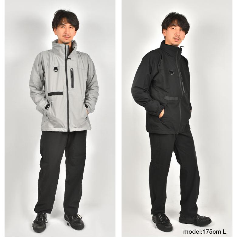 カジメイク レインウェア 上下セット メンズ S M L LL 3L 4L 5L F-001